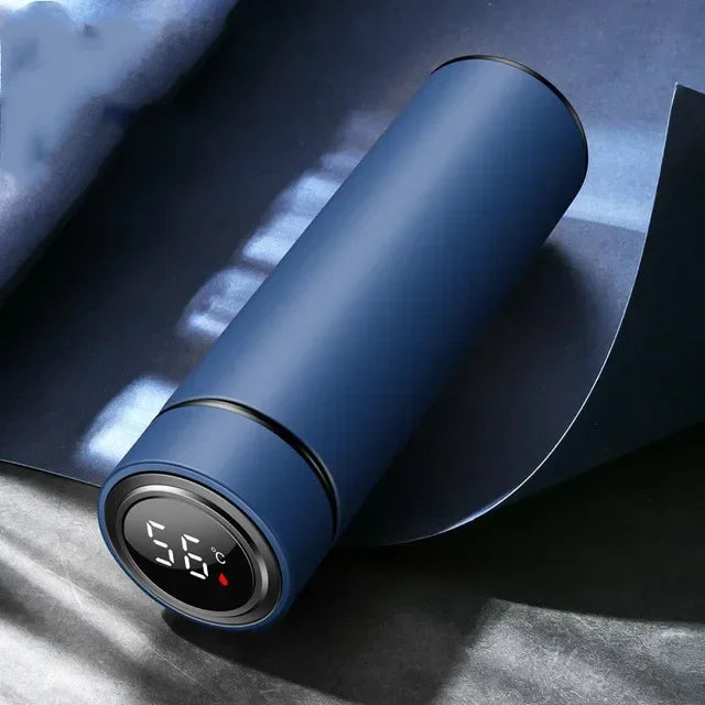 New 500ML Smart Thermos Cup Water Bottle LED Digital Temperature Display Stainless Steel Thermos Cup Smart Cup
