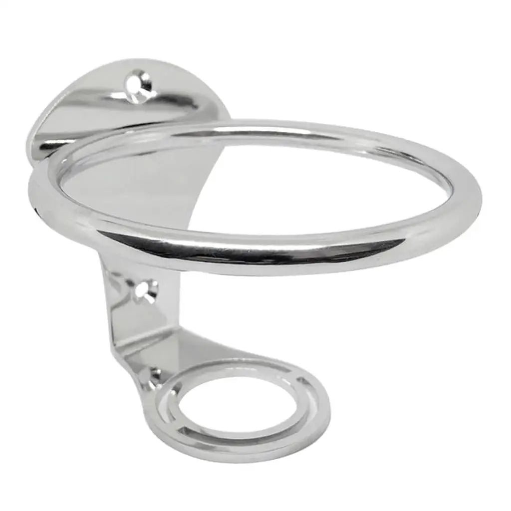 Single 304 Stainless Steel Drink Holder for for Marine/ Yacht / Boat/ / .54'' (90mm)